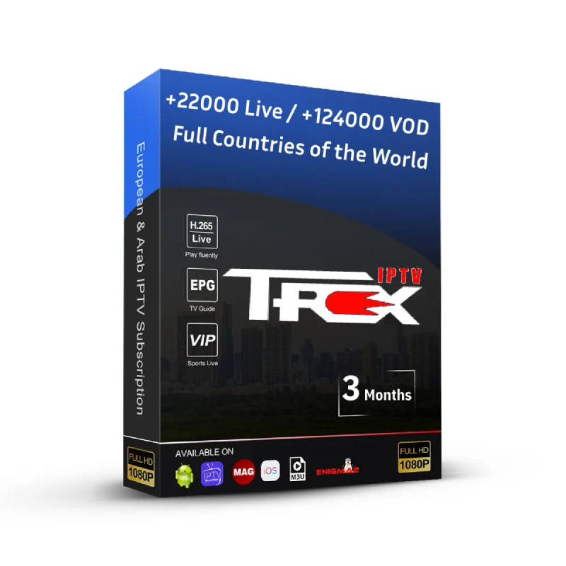 trex iptv 4k elite iptv 3 mois